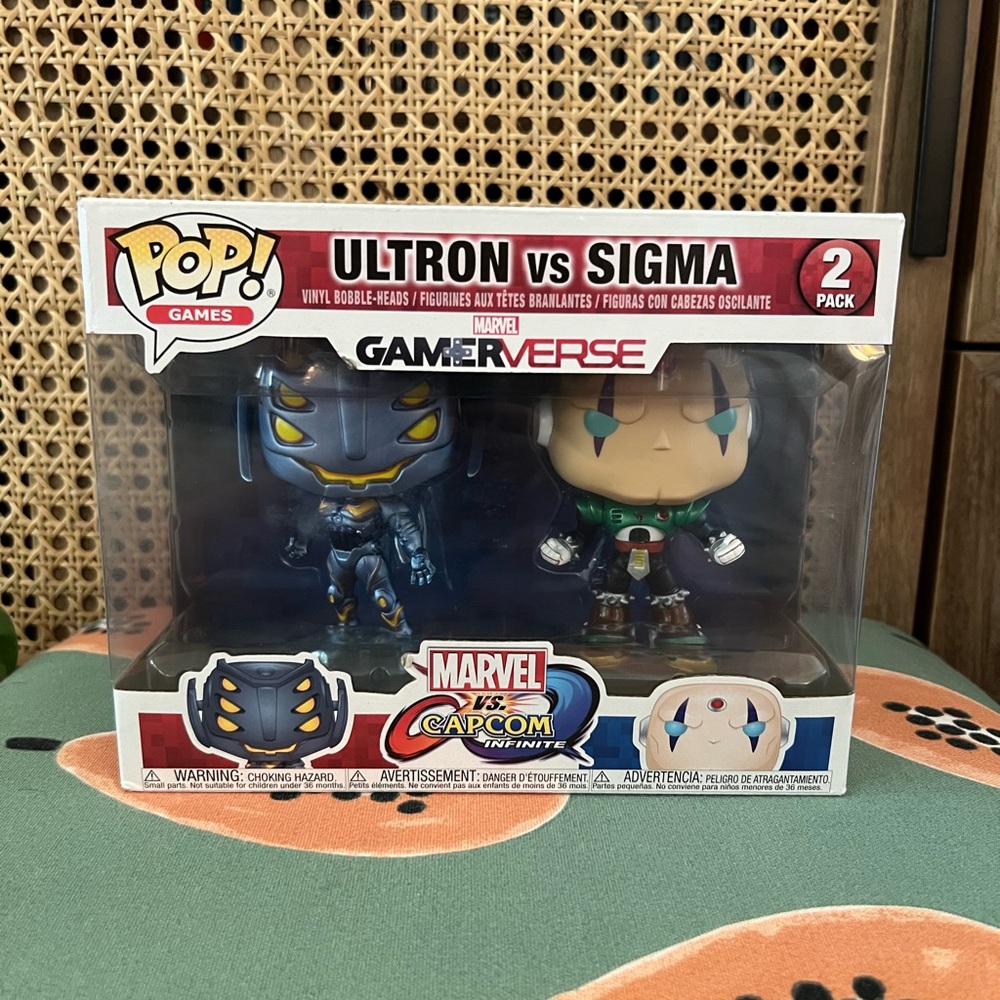 Funko Pop! Games Marvel vs Capcom Ultron vs Sigma 2 pack
